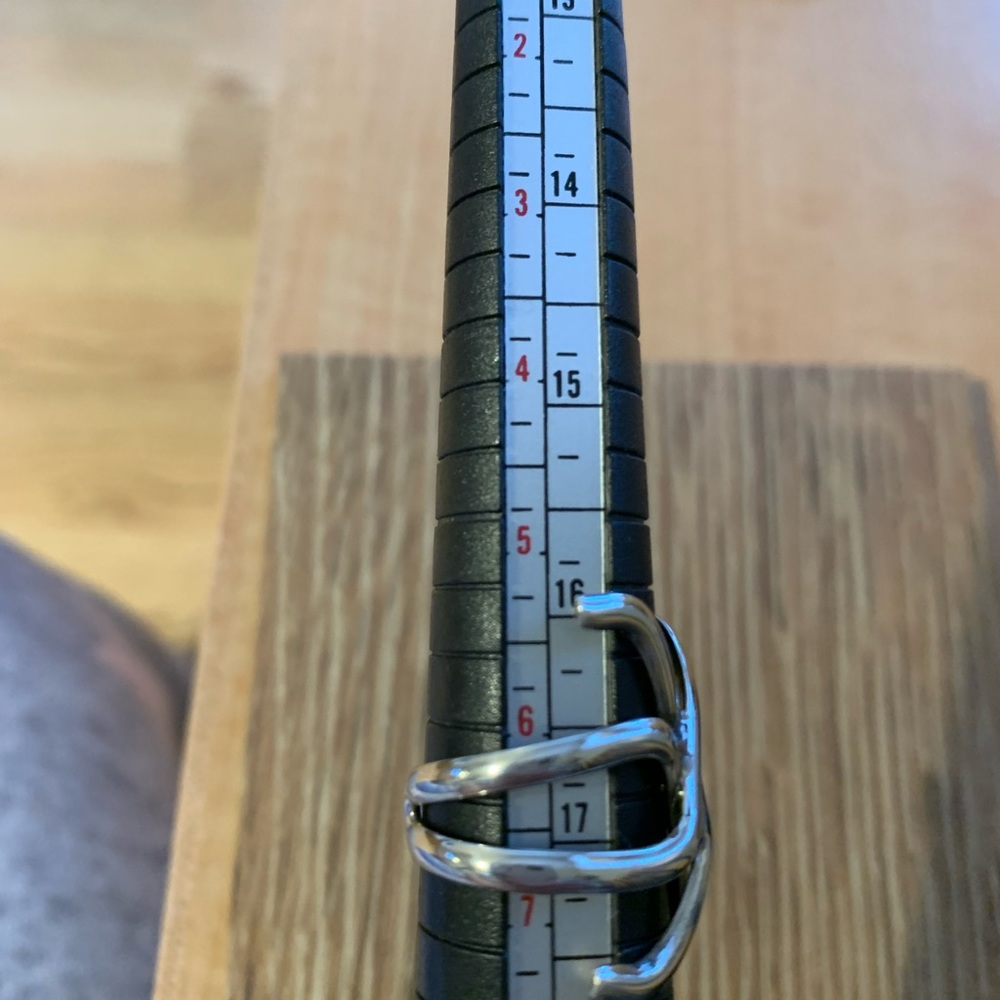 Sterling Silver Adjustable Ring - image 2